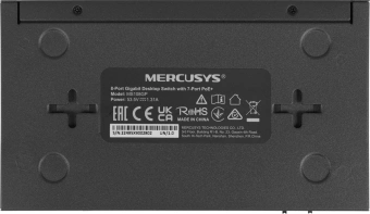 Коммутатор Mercusys MS108GP (L2) 8x1Гбит/с 7PoE+ 65W неуправляемый - цена, купить или заказать с доставкой в интернет-магазине Коммутатор Mercusys MS108GP (L2) 8x1Гбит/с 7PoE+ 65W неуправляемый - купить недорого с доставкой в интернет-магазине