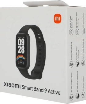 Фитнес-трекер Xiaomi Smart Band 9 Active TFT корп.:черный рем.:черный (BHR9444GL) - купить недорого с доставкой в интернет-магазине