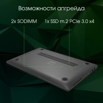 Ноутбук Digma Pro Sprint N Ryzen 7 5700U 16Gb SSD512Gb AMD Radeon 15.6" IPS FHD (1920x1080) Windows 11 Professional dk.grey WiFi BT Cam 4700mAh (DN15R7-ADXW03) - купить недорого с доставкой в интернет-магазине