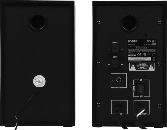 Колонки Sven SPS-621 2.0 черный 28Вт BT - купить недорого с доставкой в интернет-магазине