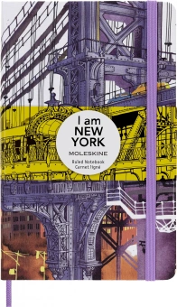 Блокнот Moleskine LIMITED EDITION I AM NEW YORK LEQP060IAMNY Large 130х210мм 240стр. слоновая кость страницы линейка твердая обложка белый - купить недорого с доставкой в интернет-магазине