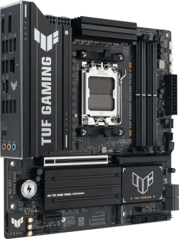 Материнская плата Asus TUF GAMING B850M-PLUS II Socket AM5 AMD B850 4xDDR5 mATX AC`97 8ch(7.1) 2.5Gg RAID+HDMI+DP - купить недорого с доставкой в интернет-магазине