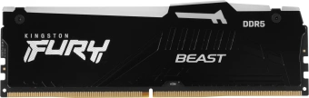Память DDR5 32GB 5600MHz Kingston KF556C40BBA-32 Fury Beast XMP RGB RTL Gaming PC5-44800 CL40 DIMM 288-pin 1.25В dual rank с радиатором Ret - купить недорого с доставкой в интернет-магазине