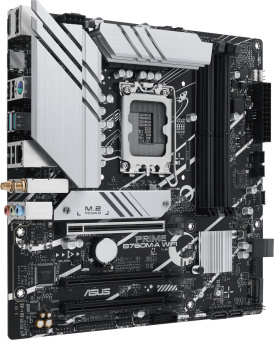 Материнская плата Asus PRIME B760M-A WIFI Soc-1700 Intel B760 4xDDR5 mATX AC`97 8ch(7.1) 2.5Gg RAID+HDMI+DP - купить недорого с доставкой в интернет-магазине