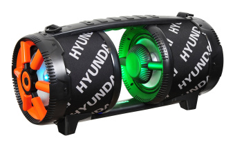 Минисистема Hyundai H-MAC220 черный 45Вт FM USB BT SD/MMC - купить недорого с доставкой в интернет-магазине