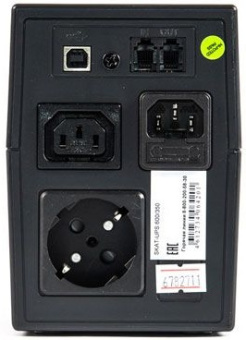 Источник бесперебойного питания Бастион Skat 600/350 350Вт 600ВА черный - купить недорого с доставкой в интернет-магазине