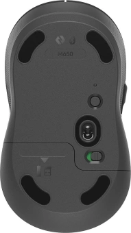 Мышь Logitech M650 графитовый оптическая 4000dpi беспров. BT/Radio USB 4but (910-006390) - купить недорого с доставкой в интернет-магазине