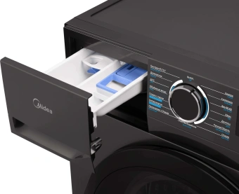 Стиральная машина Midea MF01814BS47/T класс: A загр.фронтальная макс.:8кг серый инвертор - купить недорого с доставкой в интернет-магазине