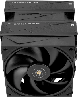 Устройство охлаждения(кулер) Thermalright Royal Pretor 130 Soc-AM5/AM4/1200/1700/1851 черный 4-pin 29.4dB Al+Cu Ret (RP130-BL) - купить недорого с доставкой в интернет-магазине