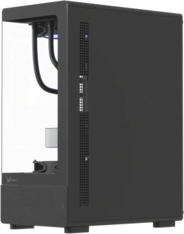 Корпус Formula Crystal Z1CM v2 черный без БП mATX 1xUSB2.0 1xUSB3.0 audio bott PSU - купить недорого с доставкой в интернет-магазине