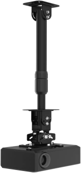 Кронштейн для проектора Cactus CS-VM-PR16L-BK черный макс.13.6кг потолочный поворот и наклон - купить недорого с доставкой в интернет-магазине