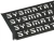 Полка стационарная Sysmatrix SH 3003.900 1U нагр.:15кг. 19" 300мм черный (упак.:1шт) - купить недорого с доставкой в интернет-магазине