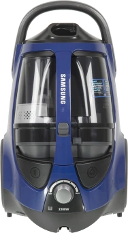 Пылесос Samsung VCC8836V36/XEV 2200Вт синий/черный - купить недорого с доставкой в интернет-магазине