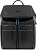 Рюкзак Piquadro Blue Square Revamp CA6104B2V/N черный кожа