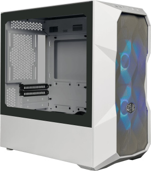 Корпус Cooler Master MasterBox TD300 Mesh белый без БП mATX 4x120mm 4x140mm 2xUSB3.0 audio bott PSU - купить недорого с доставкой в интернет-магазине