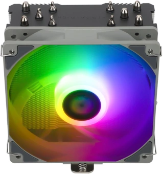 Устройство охлаждения(кулер) Thermalright Assassin King 120 SE ARGB Soc-AM5/AM4/1200/1700/1851 черный 4-pin 25.6dB Al+Cu 640gr Ret (AK120-SE-ARGB) - купить недорого с доставкой в интернет-магазине