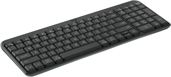 Клавиатура Logitech K250 графитовый беспроводная BT slim Multimedia (920-013452) - купить недорого с доставкой в интернет-магазине