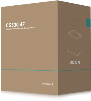 Корпус Deepcool CG530 4F черный без БП ATX 6x120mm 4x140mm 1xUSB3.0 audio bott PSU - купить недорого с доставкой в интернет-магазине