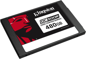 Накопитель SSD Kingston SATA III 480Gb SEDC500R/480G DC500R 2.5" 0.5 DWPD - купить недорого с доставкой в интернет-магазине