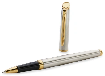 Ручка роллер Waterman Hemisphere (S0920350) Steel GT F черн. черн. подар.кор. - купить недорого с доставкой в интернет-магазине