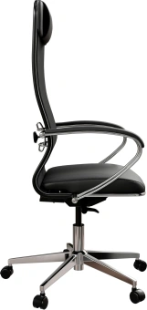 Кресло Метта ErgoLife Comfort черный сиденье черный сетка с подголов. крестов. металл хром - купить недорого с доставкой в интернет-магазине