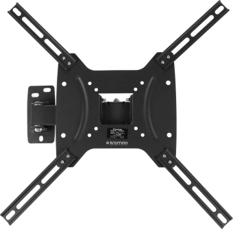 Кронштейн для телевизора Kromax OPTIMA-403 черный 15"-55" макс.25кг настенный поворот и наклон - купить недорого с доставкой в интернет-магазине