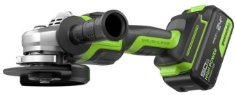 Углошлифовальная машина Greenworks GD24AG 10500об/мин рез.шпин.:M14 d=125мм (3200207CUG) - купить недорого с доставкой в интернет-магазине