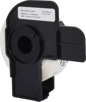 Картридж ленточный Cactus CS-DK11204 DK-11204 черный на белом для Brother P-touch QL-500, QL-550, QL-700, QL-800 - купить недорого с доставкой в интернет-магазине