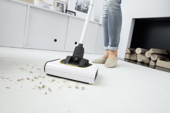 Пылесос-электровеник Karcher KB 5 650Вт белый - купить недорого с доставкой в интернет-магазине