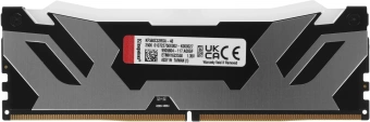 Память DDR5 48GB 6000MHz Kingston KF560C32RSA-48 Fury Renegade Silver RGB RTL Gaming PC5-48000 CL32 DIMM UDIMM 288-pin 1.35В single rank с радиатором Ret - купить недорого с доставкой в интернет-магазине
