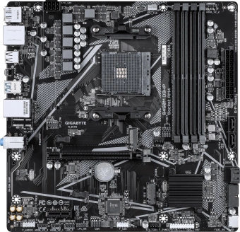 Материнская плата Gigabyte B450M D3HP Soc-AM4 AMD B450 4xDDR4 mATX AC`97 8ch(7.1) GbLAN RAID+HDMI+DP - купить недорого с доставкой в интернет-магазине