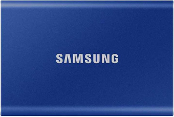 Накопитель SSD Samsung USB-C 2TB MU-PC2T0H/WW T7 1.8" синий - купить недорого с доставкой в интернет-магазине