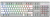 Клавиатура A4Tech Fstyler FS100 Neon механическая серый/белый USB for gamer LED (FS100) - купить недорого с доставкой в интернет-магазине