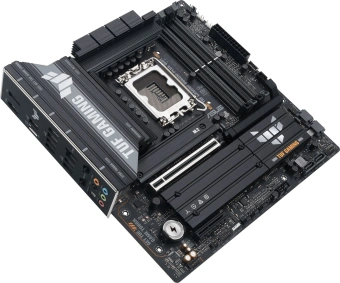 Материнская плата Asus TUF GAMING B860M-PLUS WIFI Soc-1851 Intel B860 4xDDR5 mATX AC`97 8ch(7.1) 2.5Gg RAID+HDMI+DP - купить недорого с доставкой в интернет-магазине