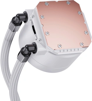 Система водяного охлаждения Bloody LC-11 ARGB Soc-AM5/AM4/1200/1700/1851 белый 4-pin 20-35dB Al+Cu 300W Ret (LC-11-ARGB360-WH) - купить недорого с доставкой в интернет-магазине