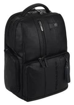 Рюкзак унисекс Piquadro Urban CA4550UB00BM/N черный кожа - купить недорого с доставкой в интернет-магазине