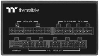 Блок питания Thermaltake ATX 1200W Toughpower GF A3 Gen.5 80+ gold 24pin APFC 120mm fan 12xSATA Cab Manag RTL - купить недорого с доставкой в интернет-магазине