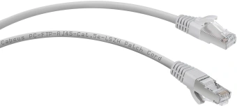 Патч-корд Cabeus PC-FTP-RJ45-CAT.5E-10M-LSZH F/UTP RJ-45 вил.-вилка RJ-45 кат.5E 10м серый LSZH - купить недорого с доставкой в интернет-магазине