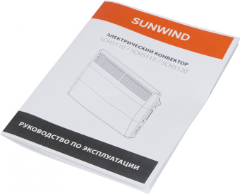 Конвектор SunWind SCH5115 1500Вт белый - купить недорого с доставкой в интернет-магазине