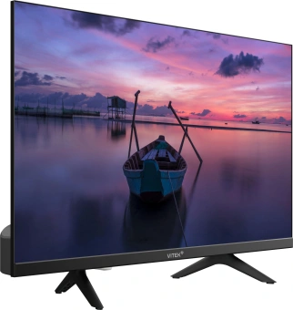 Телевизор LED Vitek 24" VT-24HBB200 Frameless черный HD 60Hz DVB-T DVB-T2 DVB-C DVB-S DVB-S2 USB 2.0 - купить недорого с доставкой в интернет-магазине