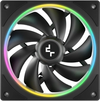 Вентилятор для корпуса Deepcool FL12 SE ARGB 120х120x25 черный 4-pin 28.67дБ (упак.:1шт) (R-FL12SE-BKAPN1-G) Ret - купить недорого с доставкой в интернет-магазине