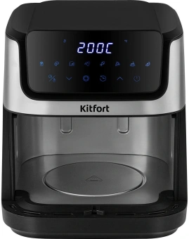 Аэрогриль Kitfort КТ-2284 6.5л 1800Вт черный - купить недорого с доставкой в интернет-магазине