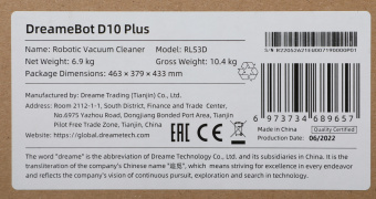 Пылесос-робот Dreame D10 Plus 46Вт белый - купить недорого с доставкой в интернет-магазине