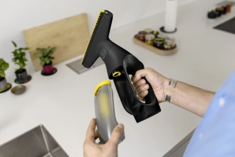 Мойщик окон Karcher WV 2 Universal Precision шир.скреб.:280мм пит.:от аккум. черный/желтый - купить недорого с доставкой в интернет-магазине
