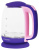 Чайник электрический Starwind SKG1513 1.7л. 2200Вт фиолетовый/розовый (корпус: стекло) - купить недорого с доставкой в интернет-магазине