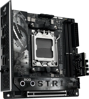 Материнская плата Asus ROG STRIX X870-I GAMING WIFI SocketAM5 AMD X870 2xDDR5 mini-ITX AC`97 8ch(7.1) 2.5Gg RAID+HDMI - купить недорого с доставкой в интернет-магазине