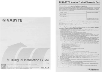 Монитор Gigabyte 27" M27U черный IPS LED 1ms 16:9 HDMI M/M матовая HAS 400cd 178гр/178гр 3840x2160 160Hz G-Sync FreeSync Premium Pro DP 4K USB 6.48кг - купить недорого с доставкой в интернет-магазине