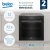 Духовой шкаф Электрический Beko BBIM16300SG черный - купить недорого с доставкой в интернет-магазине