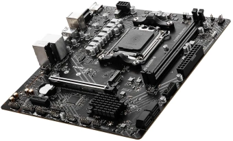Материнская плата MSI PRO B650M-B SocketAM5 AMD B650 2xDDR5 mATX AC`97 8ch(7.1) 2.5Gg RAID+VGA+HDMI - купить недорого с доставкой в интернет-магазине