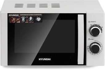 Микроволновая Печь Hyundai HYM-M2043 20л. 700Вт белый/черный - купить недорого с доставкой в интернет-магазине